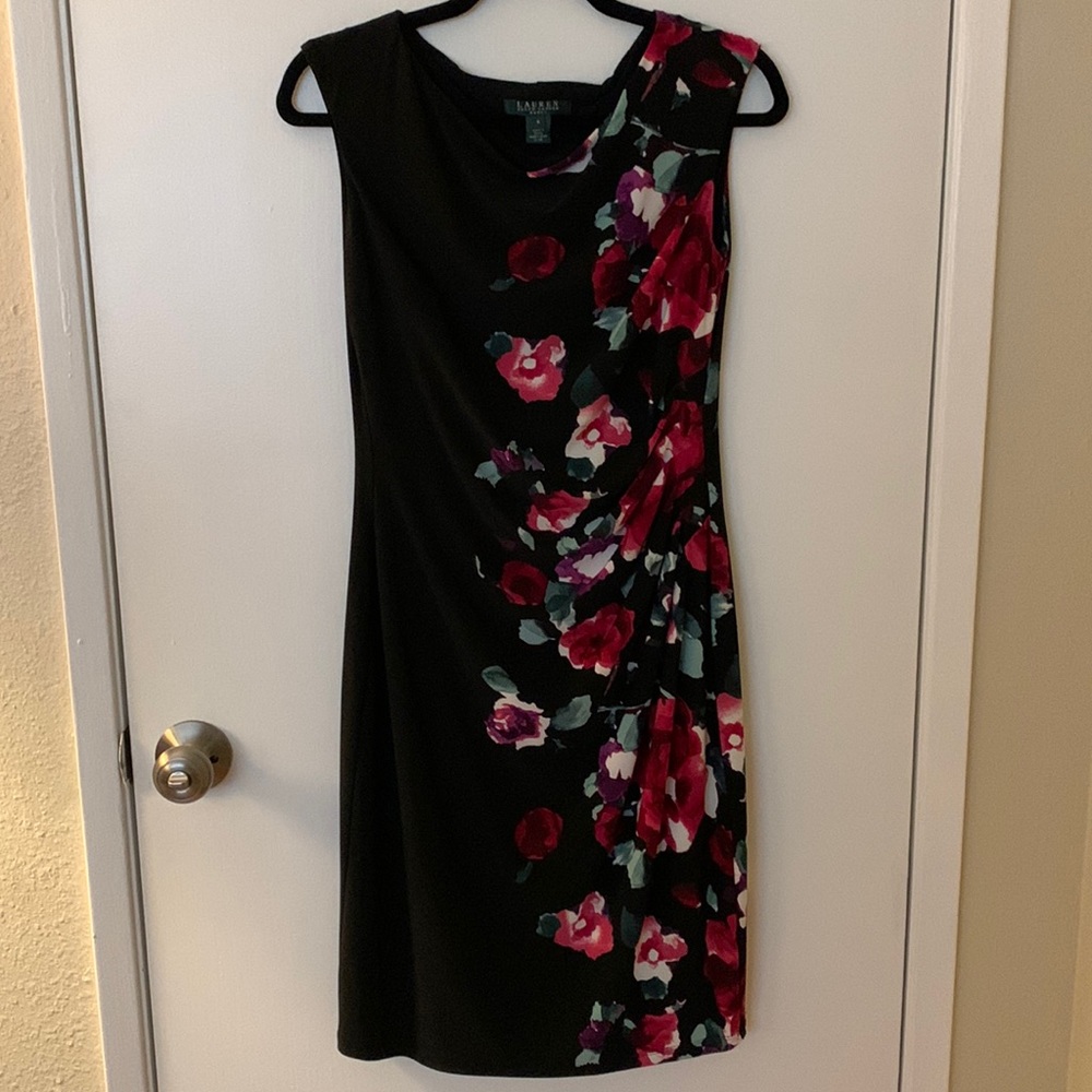 Ralph Lauren Floral Cocktail Dress